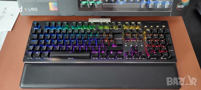 EVGA Z15 400HZ Polling rate Mechanical Keyboard, снимка 2 - Клавиатури и мишки - 54468352