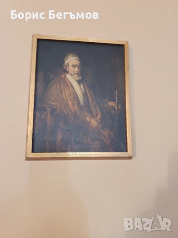 Портрет на Jacob Trip by Rembrandt, снимка 2 - Картини - 54437059