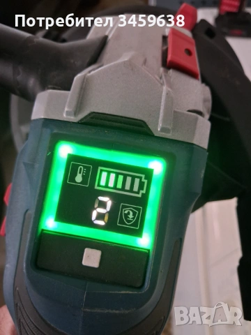 Бетон шлайф BOSCH GBR18V, снимка 6 - Ъглошлайфи - 54450707