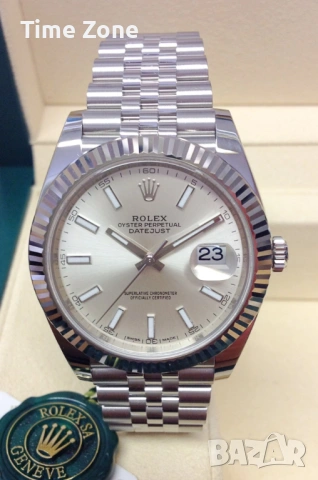 Rolex Datejust 41mm Steel Black Dial Automatic Различни Варианти, снимка 14 - Мъжки - 54059837