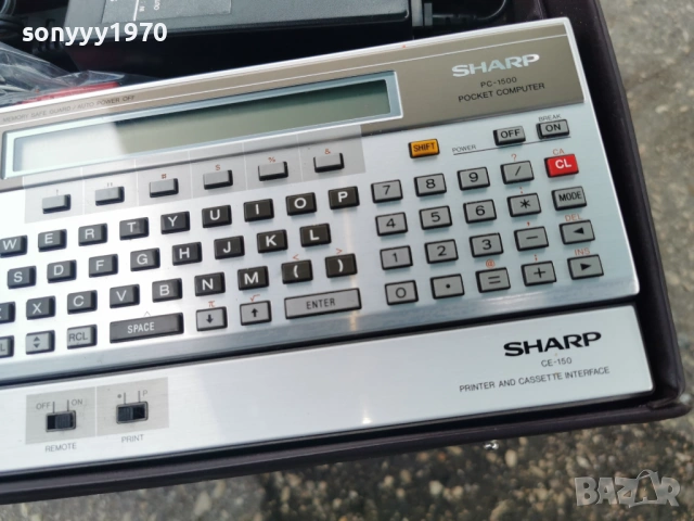 SHARP CE-150 MADE IN JAPAN 2305261852L4, снимка 12 - Радиокасетофони, транзистори - 54654086