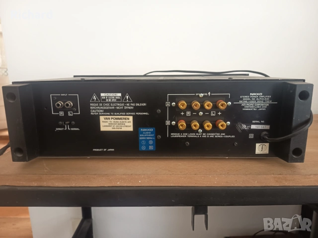 Nikko Alpha 230  Mosfet upgrade , снимка 3 - Ресийвъри, усилватели, смесителни пултове - 54790615