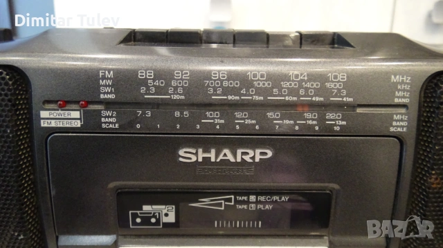 SHARP WQ T359Z (GY), снимка 10 - Радиокасетофони, транзистори - 54713807