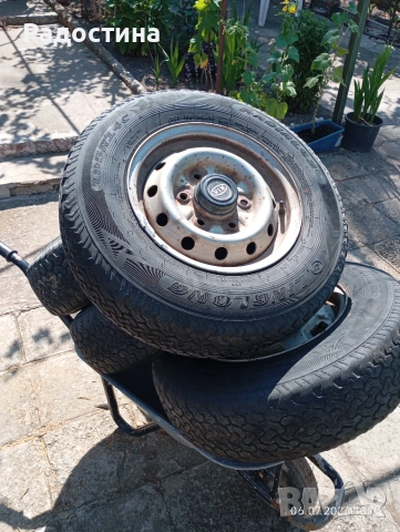 Гуми с джанти 5 бр. за бус KIA, снимка 2 - Гуми и джанти - 55172322