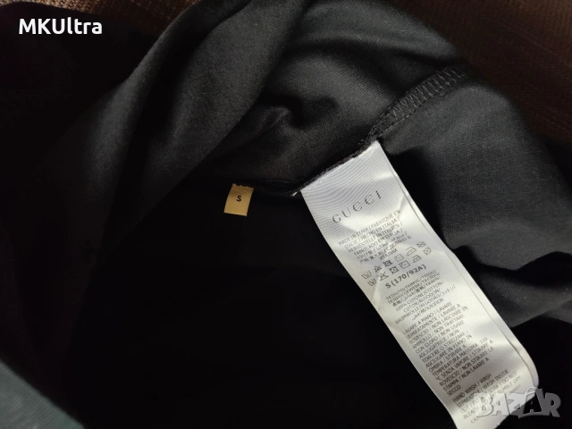 Оригинална тениска Gucci - размер S, снимка 3 - Тениски - 54492820