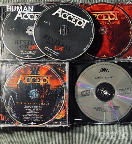 Accept - U.D.O. - Wolf Hoffman - Krokus, снимка 8 - CD дискове - 55211878