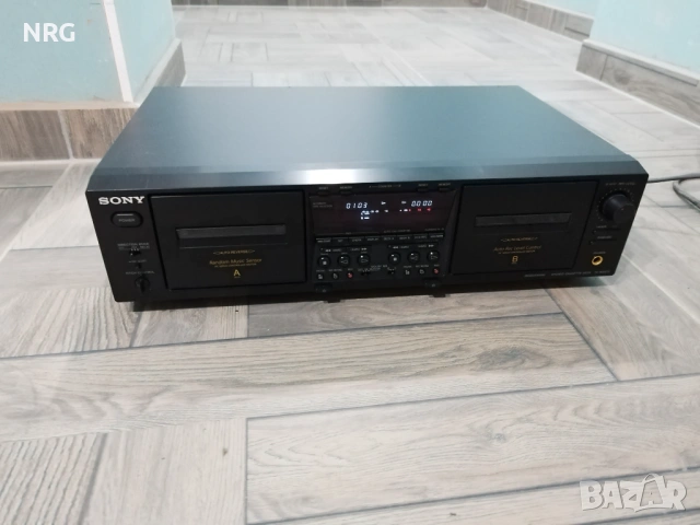 Sony TC-WE675 Dual cassette deck, снимка 11 - Декове - 54370761