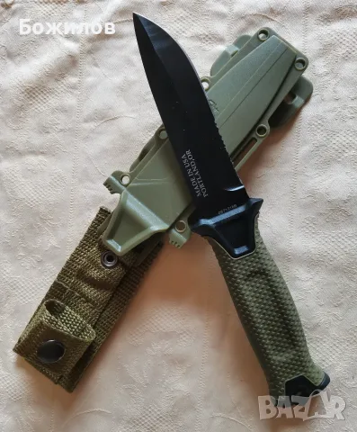 🌲 Практичен & Неубиваем Бушкрафт Нож с Kydex Кания – Готов за Всичко! USA, снимка 2 - Ножове - 55587137