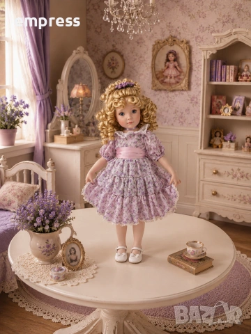 Порцеланова кукла Dianna Effner Lavender , снимка 5 - Колекции - 54385443