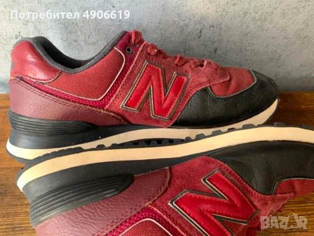 Мъжки маратонки New Balance 574 № 43 (27.5 см) / Отлично състояние, снимка 2 - Маратонки - 55604482