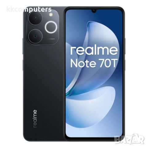 ЧАСТИ ЗА Смартфон GSM REALME NOTE 70T 128/4 BLACK RMX5313 6.74 ", 128 GB, RAM 4 GB, 13 MP