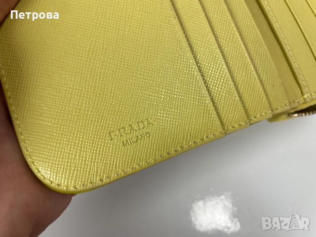 Портфейл Prada Оригинал, снимка 10 - Портфейли, портмонета - 55114369