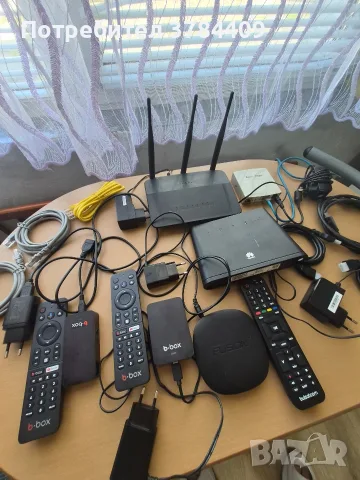 B.box TV пълен комплект за 3 телевшзора със два рутера, снимка 5 - Приемници и антени - 55621956