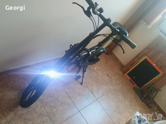 Електрически велосипед сгъваем 16цола 250W 6скорости , снимка 4 - Велосипеди - 55224720