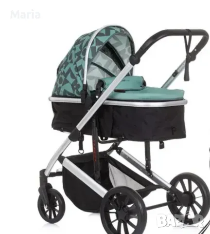 Комбинирана бебешка количка Chipolino Енигма, Алое