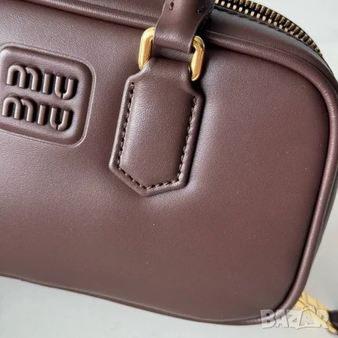 Miu Miu Arcade Bag – Brown, снимка 2 - Чанти - 55417290