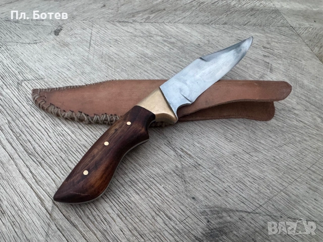 Български нож. Иван Радев. Костенец, снимка 5 - Ножове - 55238909