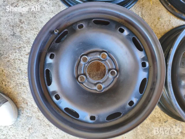 Оригинални VW стоманени джанти 14" 5x100 ET35 + тасове Sparco, снимка 7 - Аксесоари и консумативи - 55501193
