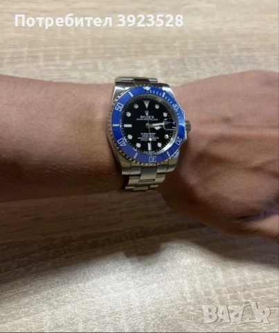 Часовник Rolex Submariner Blue/син