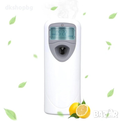 2137 Професионален дифузер за ароматизиране с LCD дисплей и седмичен програматор – Стенен монтаж