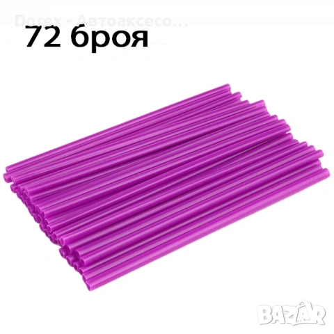 Декорация за спици 72 бр./к-т - различни цветове, снимка 3 - Аксесоари за велосипеди - 54930927
