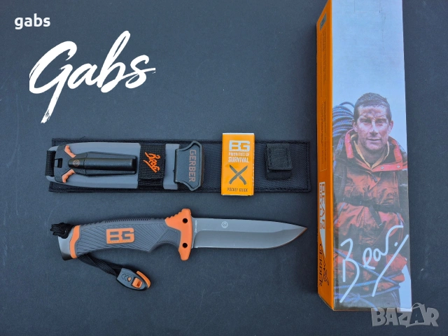 Нож за оцеляване GERBER Bear Grylls Ultimate Survival, снимка 3 - Ножове - 51780863