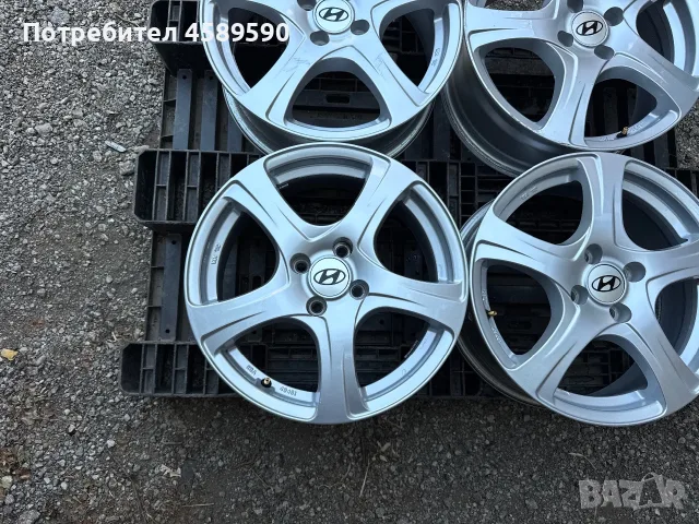 4бр.Алуминиеви джанти 16" 4x100 за Hyundai Bayon,i10,i20,Kia Stonic,Rio,Picanto,Toyota Yaris,Suzuki, снимка 5 - Гуми и джанти - 55583656