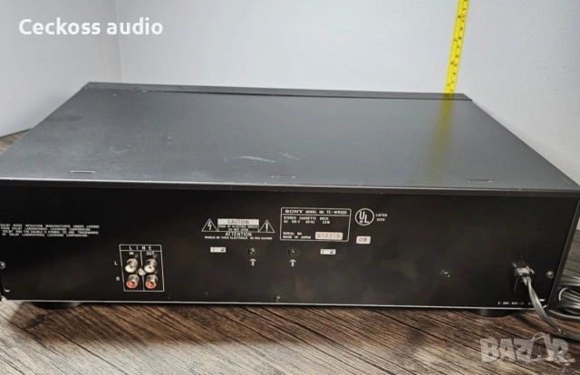 Двукасетъчен дек SONY TC-WR520 , снимка 3 - Декове - 55071456