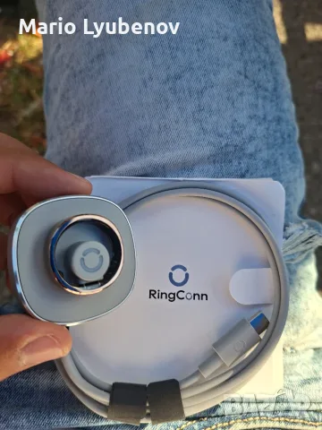 Смарт пръстен RingConn Smart Ring – Rose Gold (Пълен комплект със зарядно)