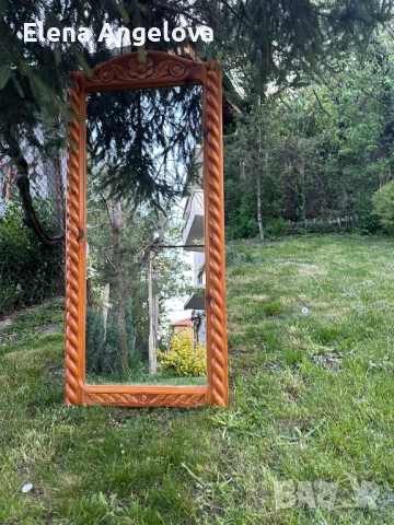 Огледало, дърворезба, снимка 11 - Други - 54335740