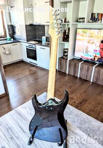 Ibanez RGA42FM Transparent Gray Burst, 2009, Indonesia, снимка 6 - Китари - 55685375