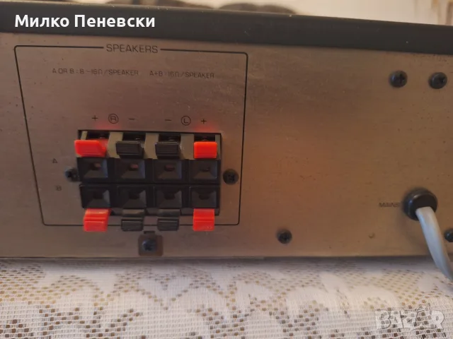 YAMAHA A 460 STEREO AMPLIFIER.MADE IN JAPAN., снимка 6 - Ресийвъри, усилватели, смесителни пултове - 55567902