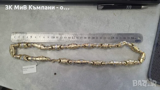 Златен Синджир 54.74гр 14к, снимка 3 - Колиета, медальони, синджири - 55437438