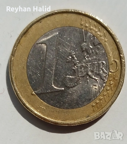 Рядка португалска монета 1€ 