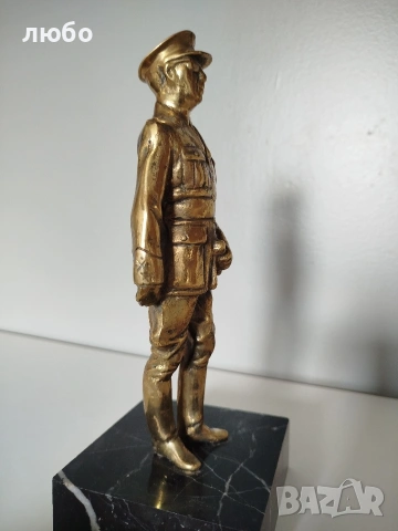 БРОНЗОВА СТАТУЯ-СКЛУПТУРА ФРАНКО , снимка 13 - Антикварни и старинни предмети - 53960063