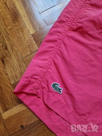 Страхотни мъжки шорти бански LACOSTE размер 4 / L , снимка 3 - Бански - 55274527