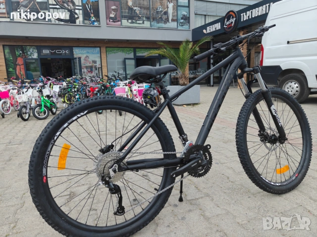 BG Алуминиев велосипед 27.5" ESCAPE черен, снимка 8 - Велосипеди - 54645504