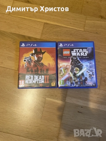 Игри за PlayStation 4, Red dead redemption 2; Lego Star Wars: the skywalker saga