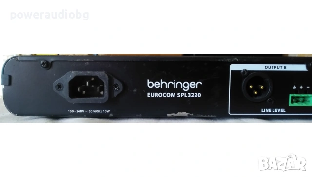 Behringer Eurocom SPL3220 Stereo Multi-band Sound Processor, снимка 6 - Ресийвъри, усилватели, смесителни пултове - 54906105