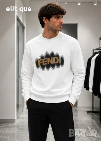 памучни мъжки блузи moncler fendi , снимка 2 - Блузи - 55493785