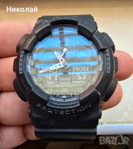 Casio G-Shock GA-100, снимка 2 - Мъжки - 55687877