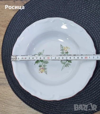 Единични бройки порцеланови чинии Цена 2 евро/ 4 лв на бр , снимка 4 - Чинии - 53989233