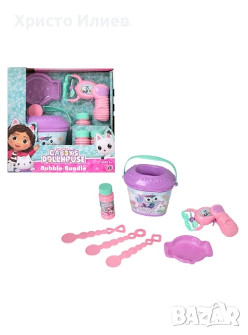 Комплект за сапунени мехурчета балони Gabbys Dollhouse , снимка 5 - Други - 54940195