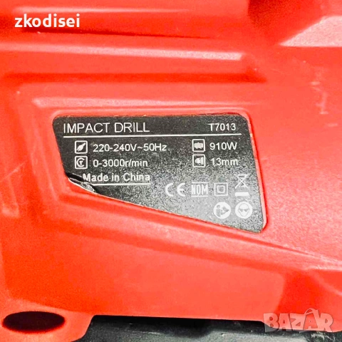 Дрелка TEENO T7013, снимка 3 - Бормашини - 55276594