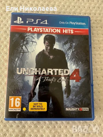 Uncharted 4: A Thief’s End PS4 – Original Disc | PlayStation Hits | Отлично състояние