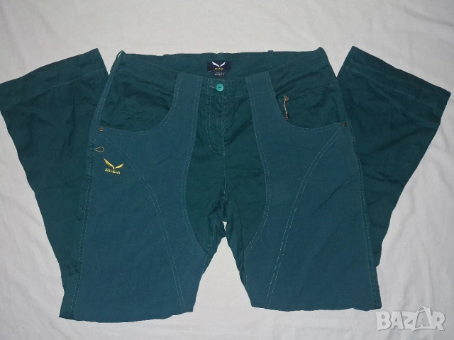 2 броя - Salewa Terminal 2.0 Durastretch и Hubella  (M-L) и (XL) дамски трекинг панталон, снимка 12 - Спортни екипи - 49472987