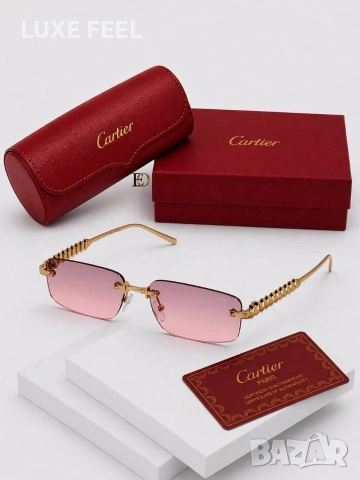 CARTIER 🤍 Слънчеви Очила , снимка 4 - Слънчеви и диоптрични очила - 54369484