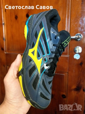 Mizuno Wave Hurricane 3. 43нм. 27,6см., снимка 5 - Маратонки - 54322368