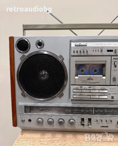 🔈Ретро радиокасетофон National RX-7000 - Boombox🔈, снимка 3 - Радиокасетофони, транзистори - 54638494