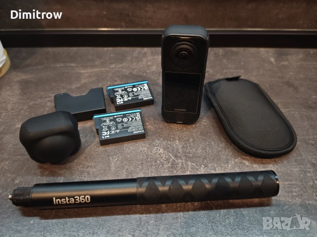 Екшън камера Insta360 - X4 Air, 29MPx, 8K, черна, снимка 2 - Камери - 54576888